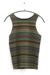 SWAYING 25 Fall/Winter Collection: Striped Wool Vest SW-SW25AW1T02C4S4-ZH Purple Gray (SW25AW1T02C1S2)